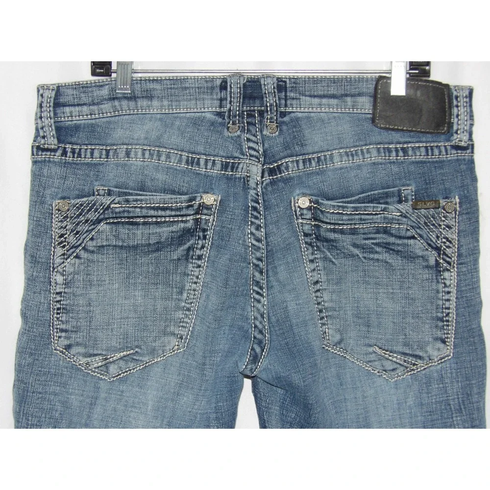 SALVAGE For BUCKLE Regular Fit MAYHEM Straight Leg Jeans Men's 34 X 32